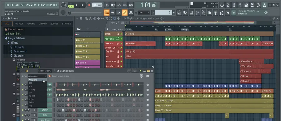 FL Studio DAW Interface