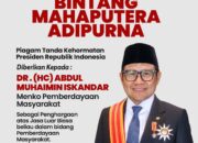 Bintang Mahaputera Adipurna: Penghargaan Tertinggi untuk Gus Muhaimin Bintang Mahaputera Adipurna: Penghargaan Tertinggi untuk Gus Muhaimin